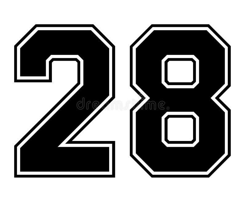 28 Baseball Jersey Number 28 Retro Vintage T-Shirt 28 Baseball Jersey Number 28 Retro Vintage T-Shirt