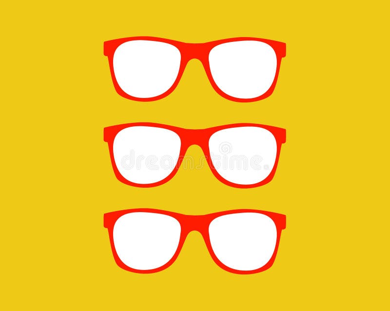 Classic Vintage Sunglasses Realistic Isolated Vector Illustration