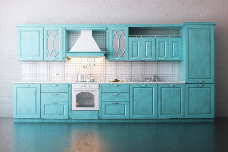 8,988 Turquoise Kitchen Stock Photos - Free & Royalty-Free Stock Photos  from Dreamstime