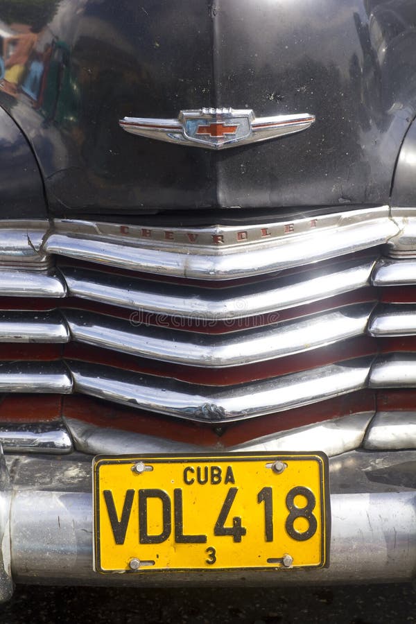 Classical American car stock image