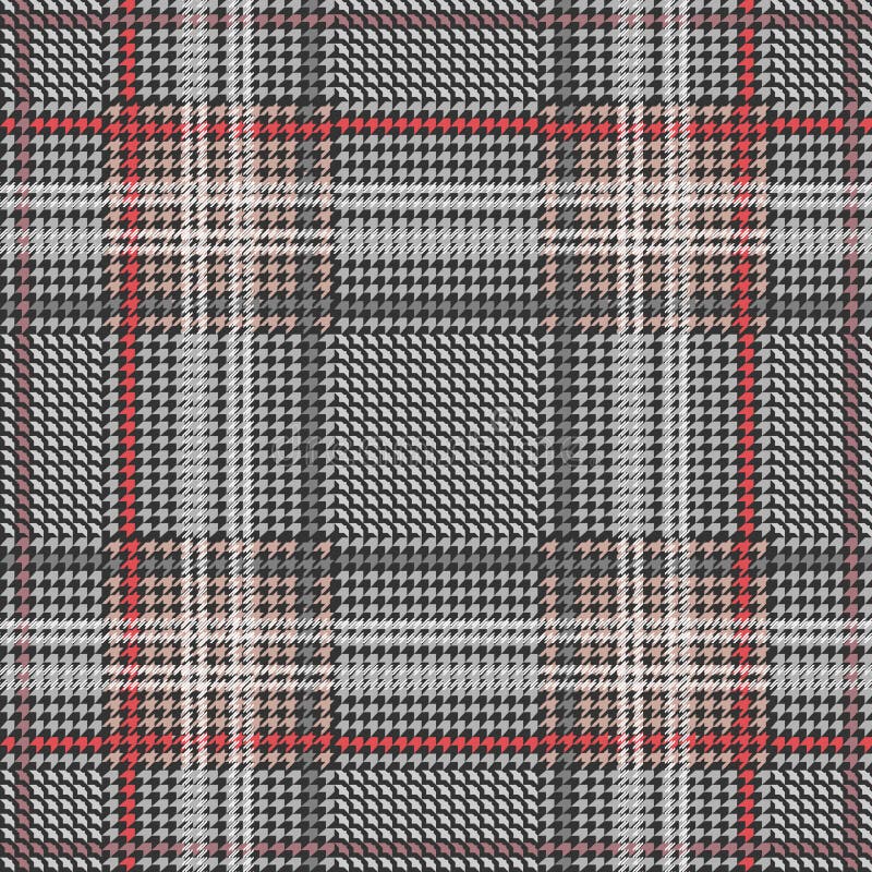 Classical Checkered Hounds Tooth Print for Suits and Coats. Seamless ...