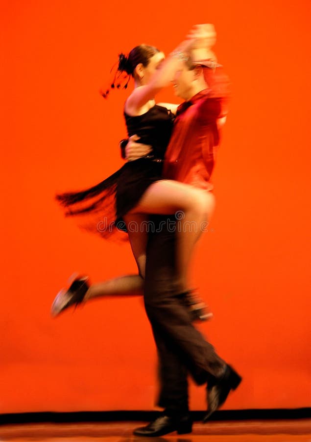 Classical Dancers stock image Classical Dancers stock image