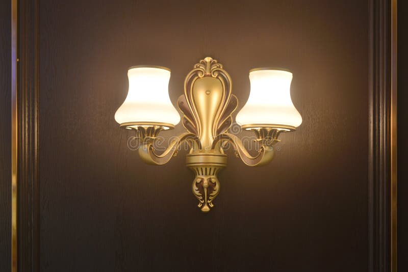 Wall lighting wall lamp stock photo. Image of concept 271239682