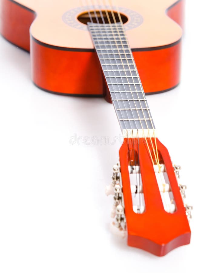 Classical Spanish guitar stock image. Image of caucasian 25459967