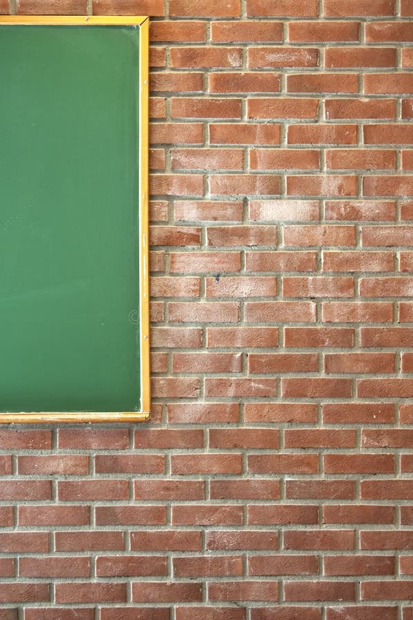 Classroom wall stock photo. Image of education, bricks 20033980