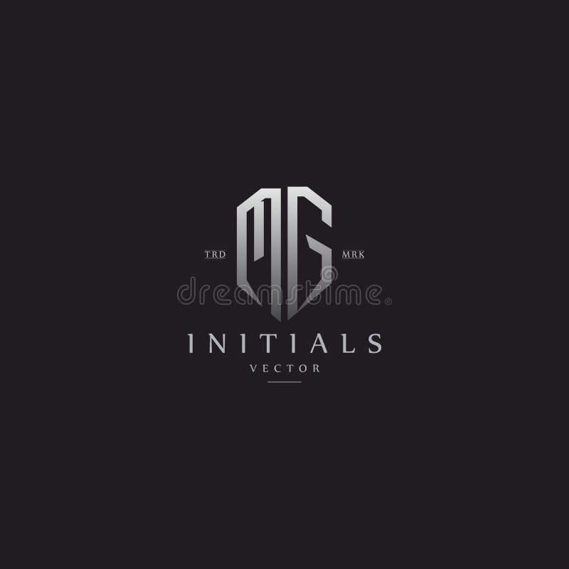 Premium Vector  Premium monogram mg letter logo