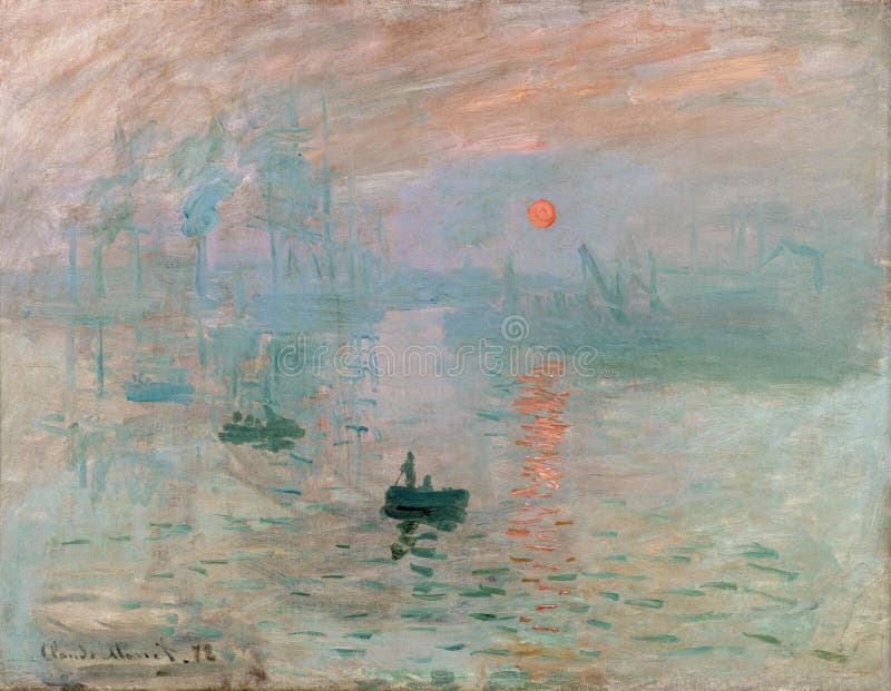 Claude Monet, Impression, Sunrise, 1872