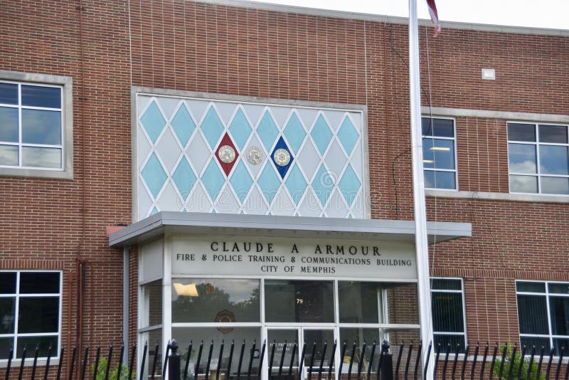 Claude A Zbroi Pożarniczy Stażowy centrum, Memphis, TN obraz stock Claude A Zbroi Pożarniczy Stażowy centrum, Memphis, TN obraz stock