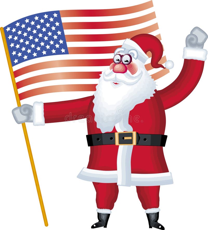 claus chorągwiana ilustracja pozuje Santa różnorodnego ilustracji claus chorągwiana ilustracja pozuje Santa różnorodnego ilustracji