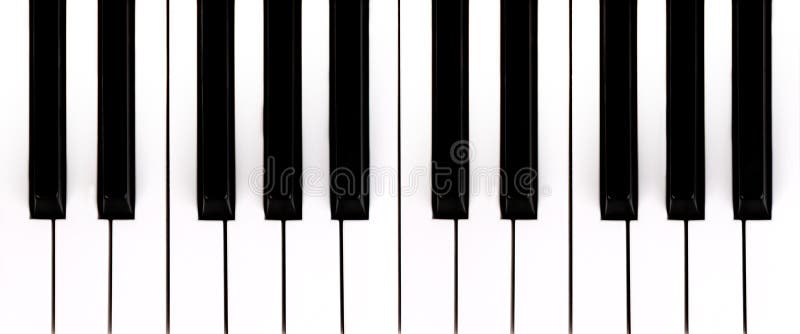 Claves del piano foto de archivo. Imagen de octava, plan - 8465252