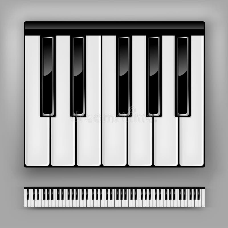 Clavier De Piano Diagramme Vectoriel De Piano Théorie D'octave Illustration  D'un Instrument De Musique