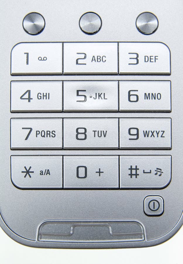 Clavier De Téléphone Portable Image stock Image du affaires, message