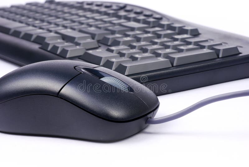 Clavier et souris image libre de droits Clavier et souris image libre de droits
