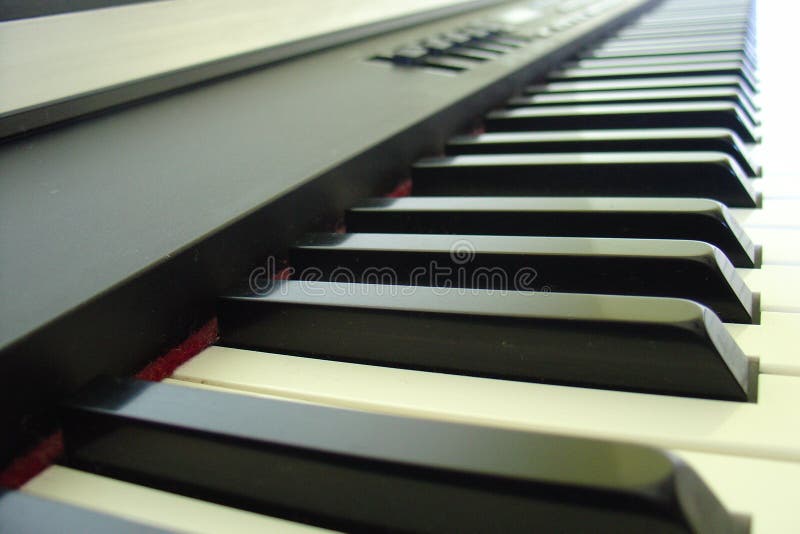 Clavier électronique photo stock