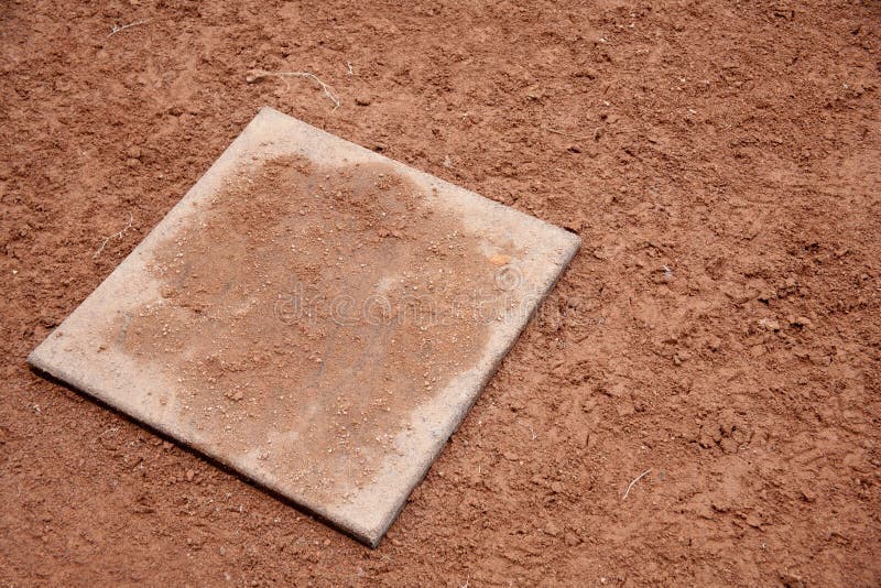 Clay baseball field stock image. Image of league, athletic 21616333