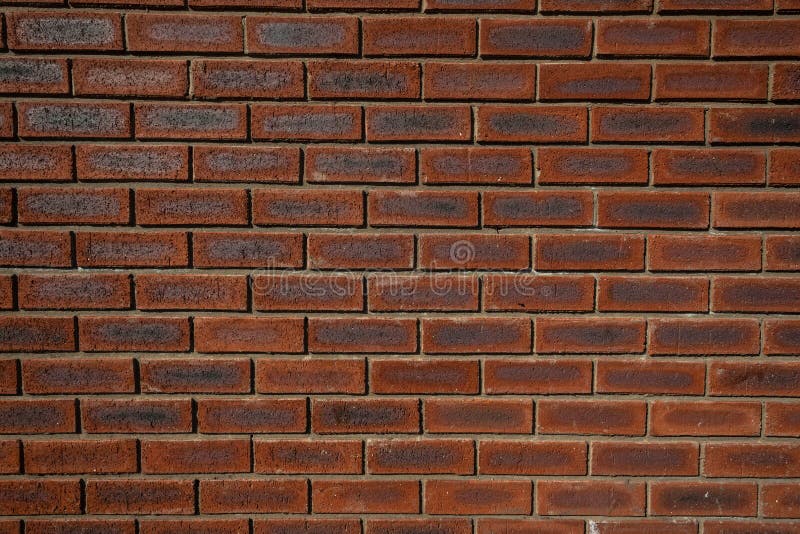Clay Brick Wall Construction Stock Photo Image 26818510