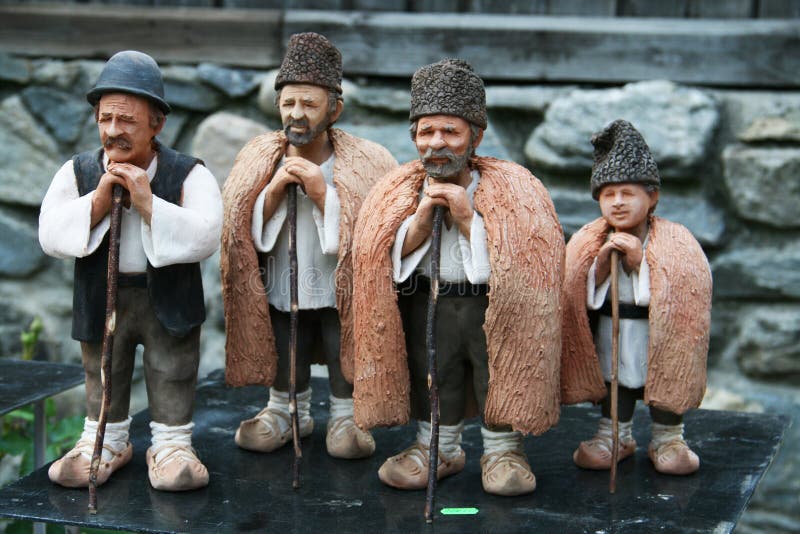 Clay figurines stock photo. Image of figurine, pottery 49025762