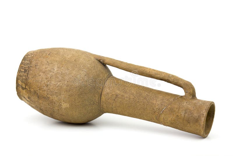 Clay jug, old ceramic vase stock image. Image of beige 67007361