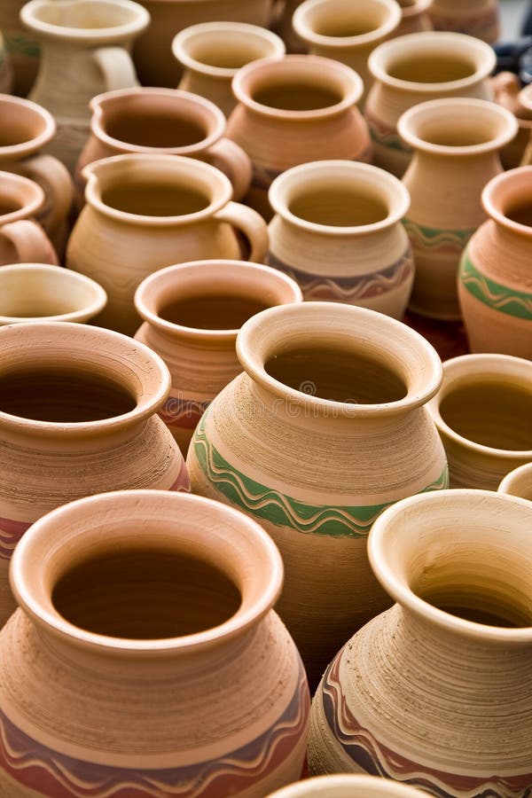 Clay jugs