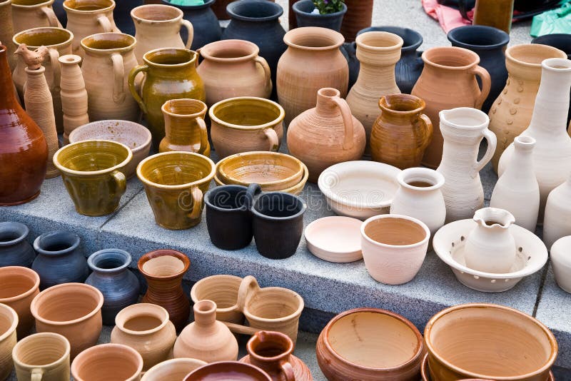 Clay jugs