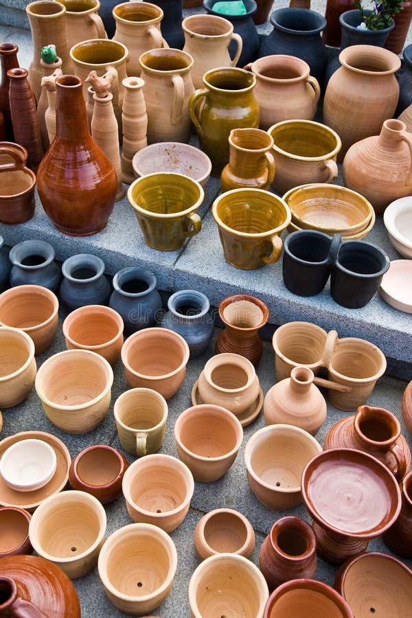 Clay jugs