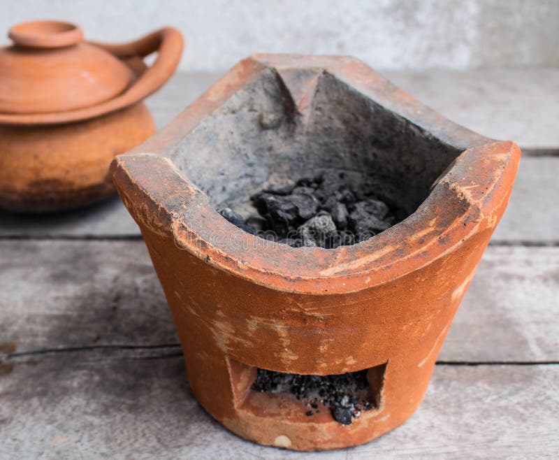 Clay oven for cooking. stock photo. Image of bake, dish 45855670
