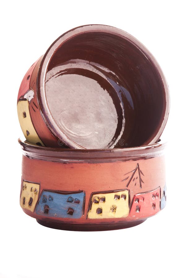 Ancient Egyptian Pottery Isolated Stock Image Image of clay, amphora