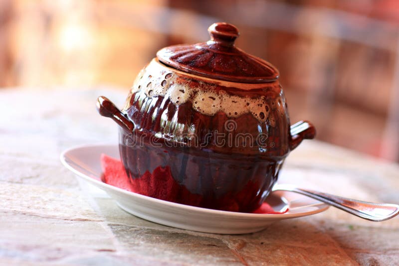 Clay Pot for Food Preparation Stock Photo Image of claypot, stew