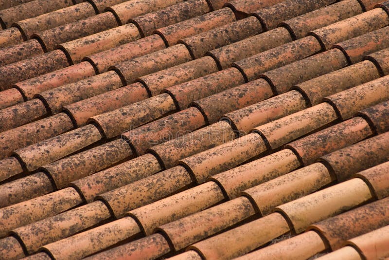 Clay roof shingles stock image. Image of rows, shingles - 6211331