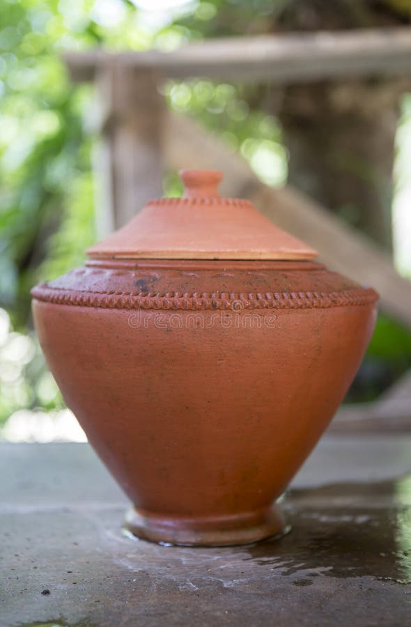 A Clay Water Pot Earthen Pot with Tap for Water Storage Clay Pots Not