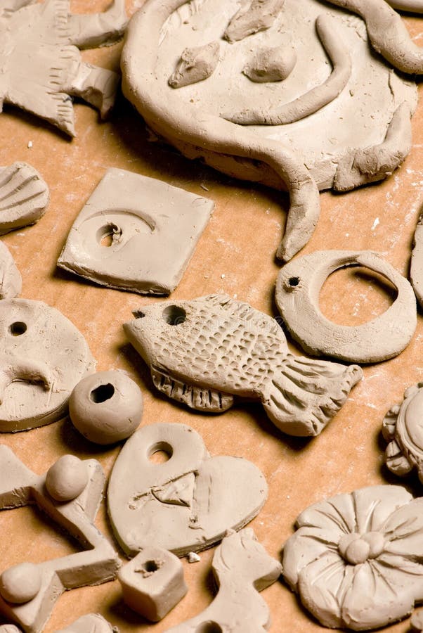 Clay works stock image. Image of hobby, craft, clay, pottery 1998571