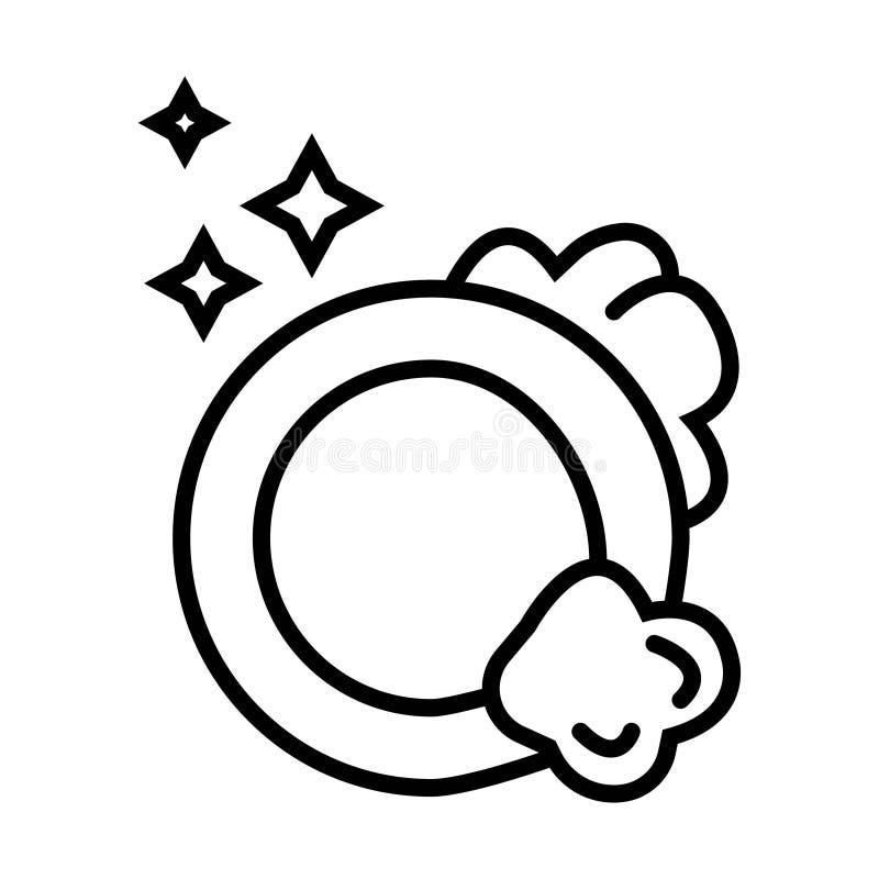 Clean dishes stock illustration. Illustration of shining 30561288