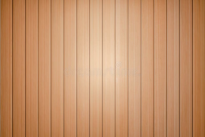 Clean Vertical Light Brown Wooden Wall Background Stock Illustration
