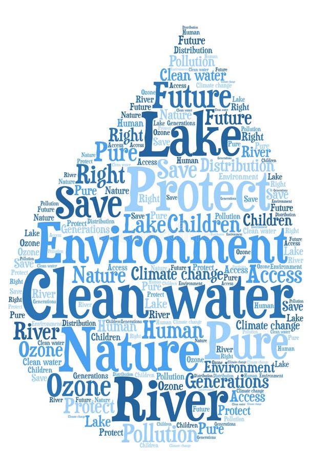 Clean water - Environmental protection and water preservation