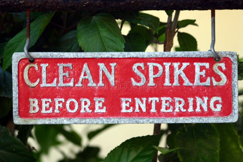 Clean your Spikes
