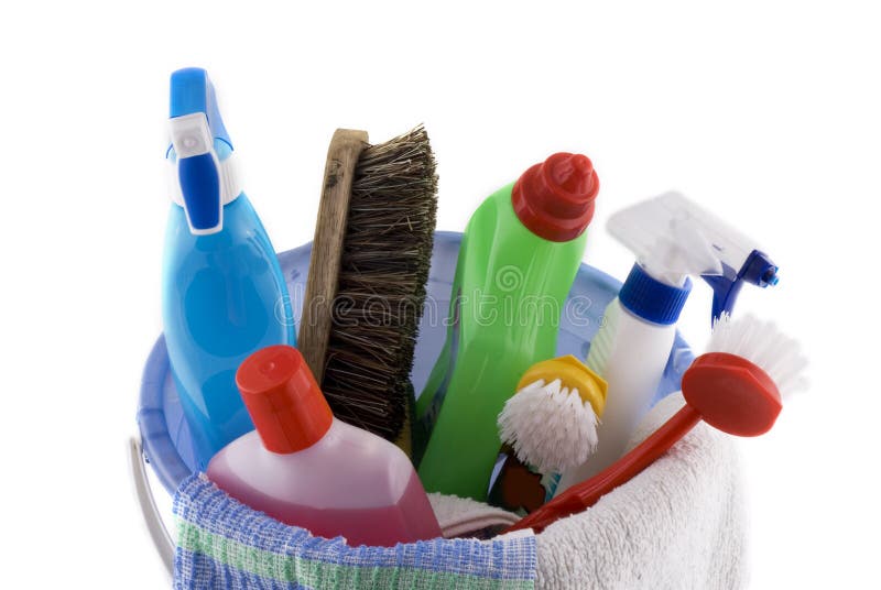 A bucket tools for cleaning everything