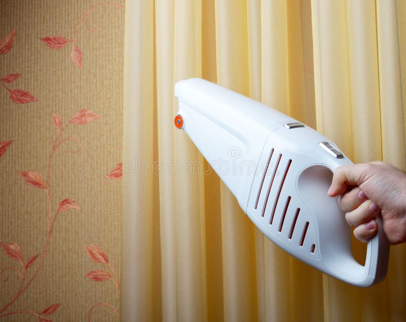 Cleaning Blinds Wireless Vacuum Cleaner Stock Photo Image of blinds