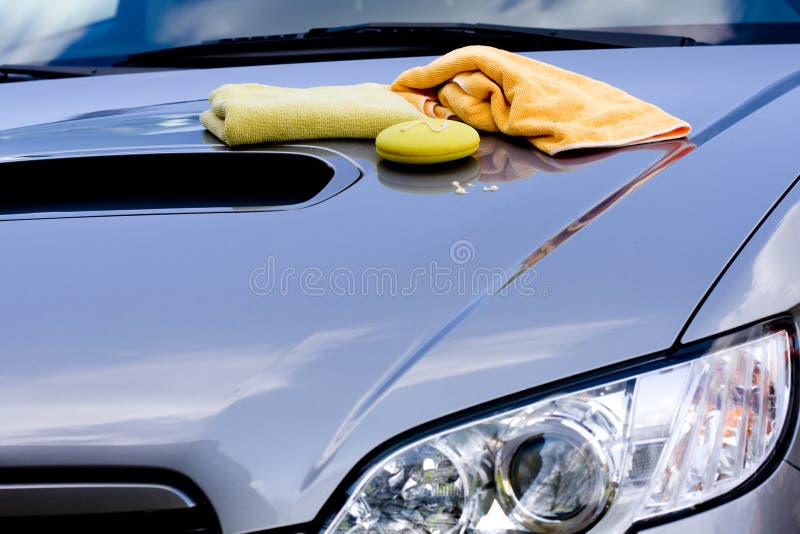 Car cleaning stock image. Image of drive, polish, brush 99271