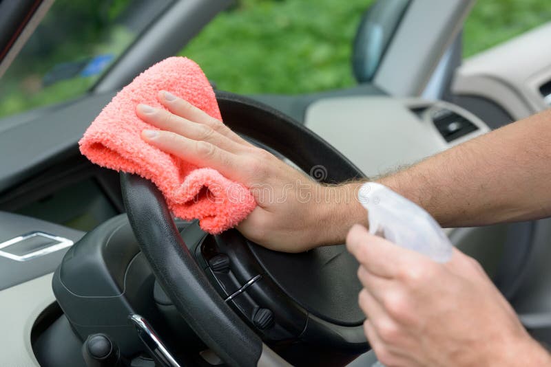 Cleaning car interior stock photo. Image of clean, maintenance 78630140