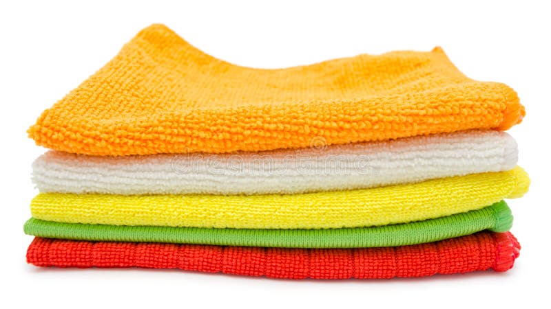 Cleaning cloths stock photo. Image of microfiber, modern - 26302568