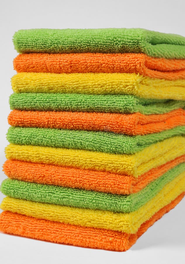 Cleaning Cloths, Color Towels Stock Image Image of home, duster 71154643