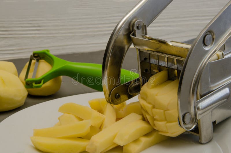 Potato Cutter Chips French Fry Maker Peeler Cut Dough Fruit