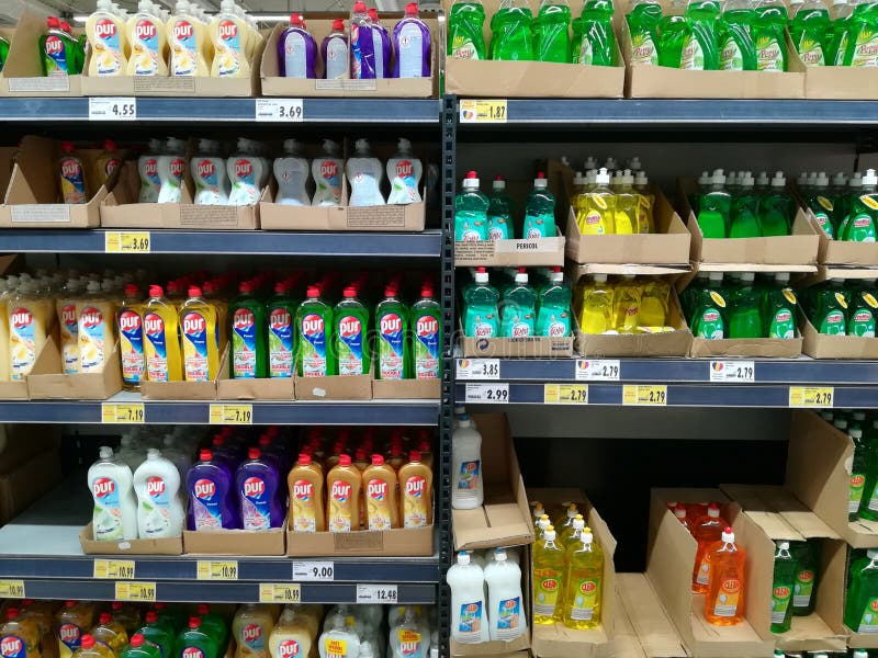 Cleaning detergenty dla kuchni obraz royalty free Cleaning detergenty dla kuchni obraz royalty free