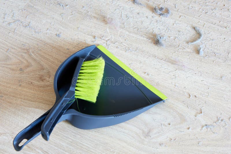 Cleaning, Dustpan and Brush Dusty Dirty Floor Stock Image Image of household, domestic 246244621