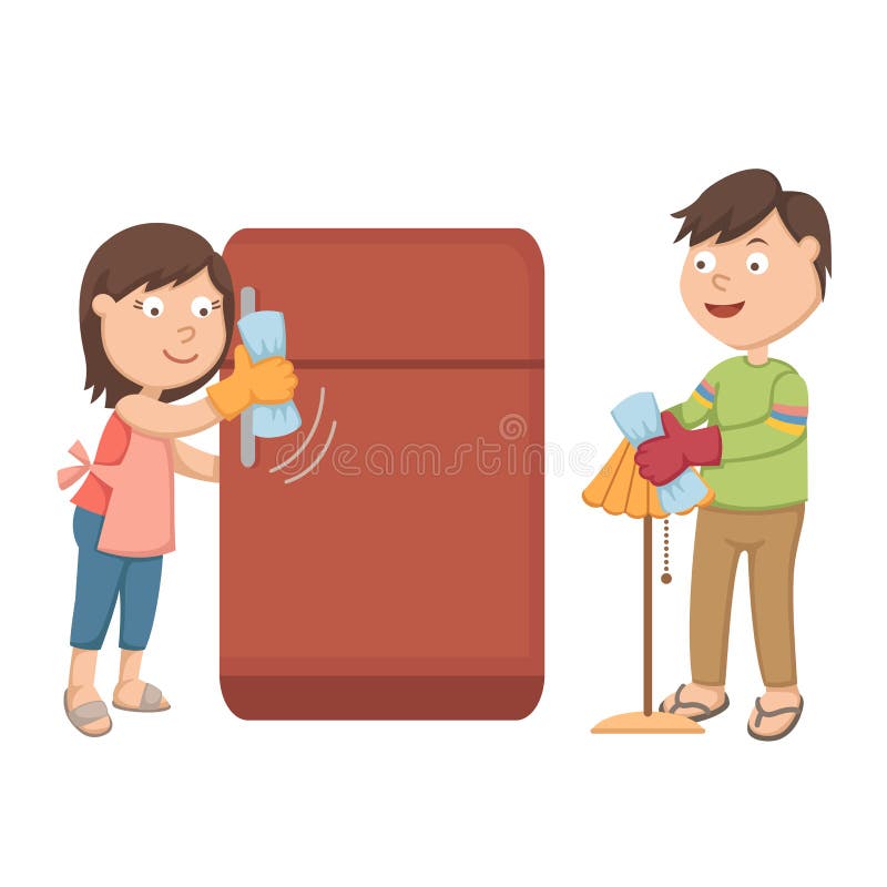 Cleaning Out The Fridge Clipart