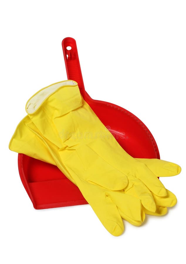 Cleaning gloves on white stock photo. Image of cleaning 82573144