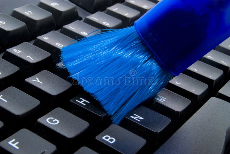 Cleaning Keyboard stock photo. Image of keyboard, cleaning 6422866