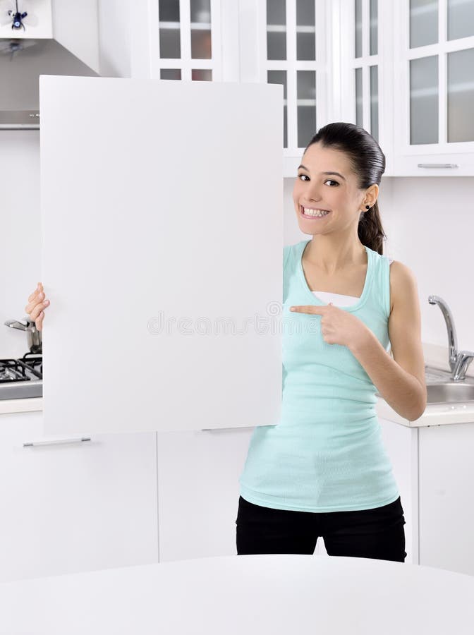 Cleaning kobiety znak fotografia royalty free