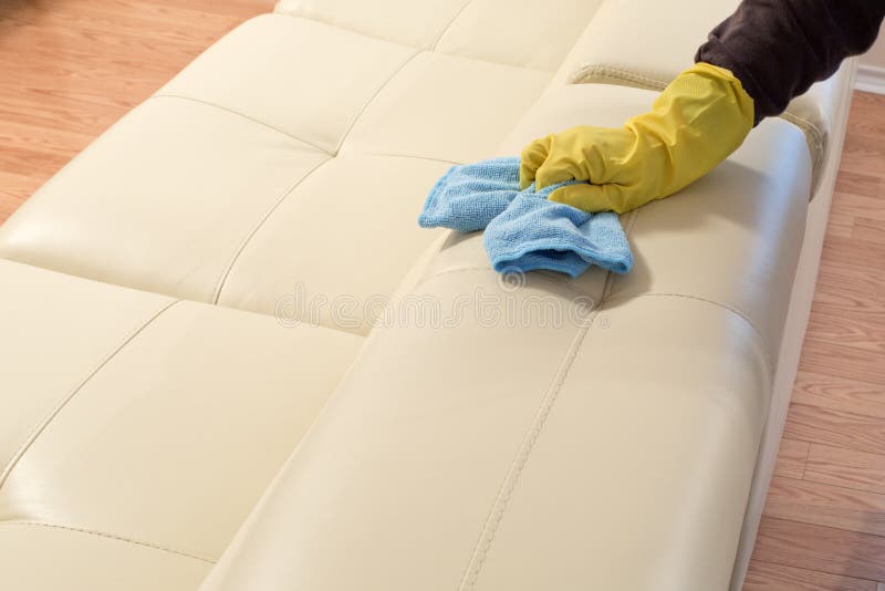 leather sofa deep cleaning