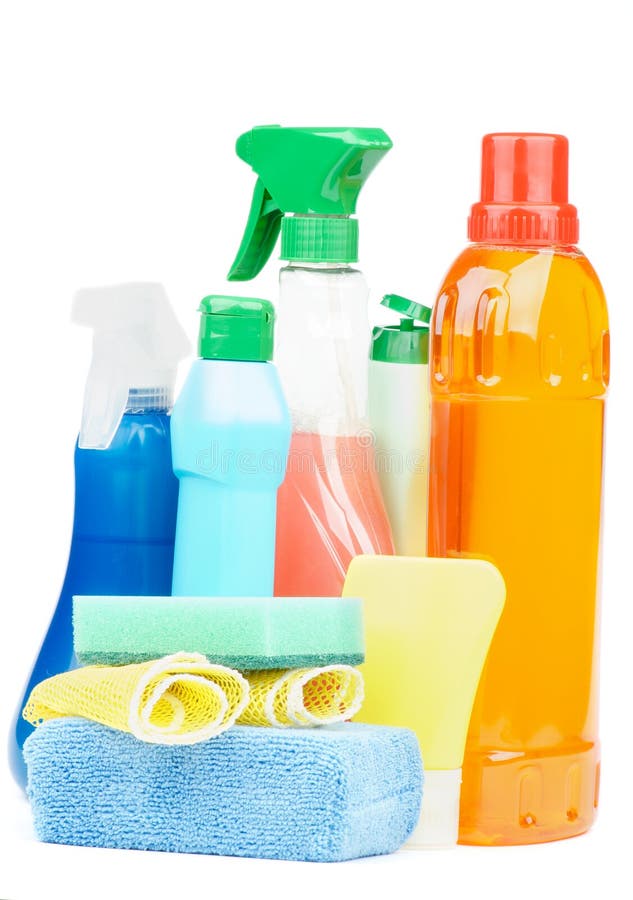 Cleaning Products stock image